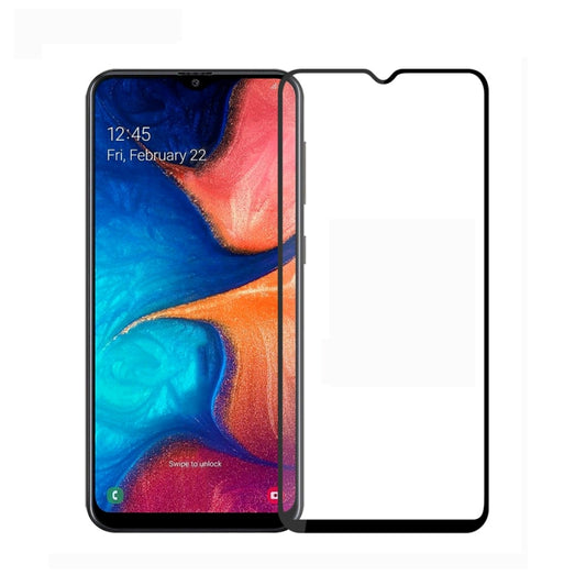 MOFI 9H 2.5D Full Screen Tempered Glass Film for Galaxy A20 (Black) - Galaxy Tempered Glass by MOFI | Online Shopping South Africa | PMC Jewellery | Buy Now Pay Later Mobicred