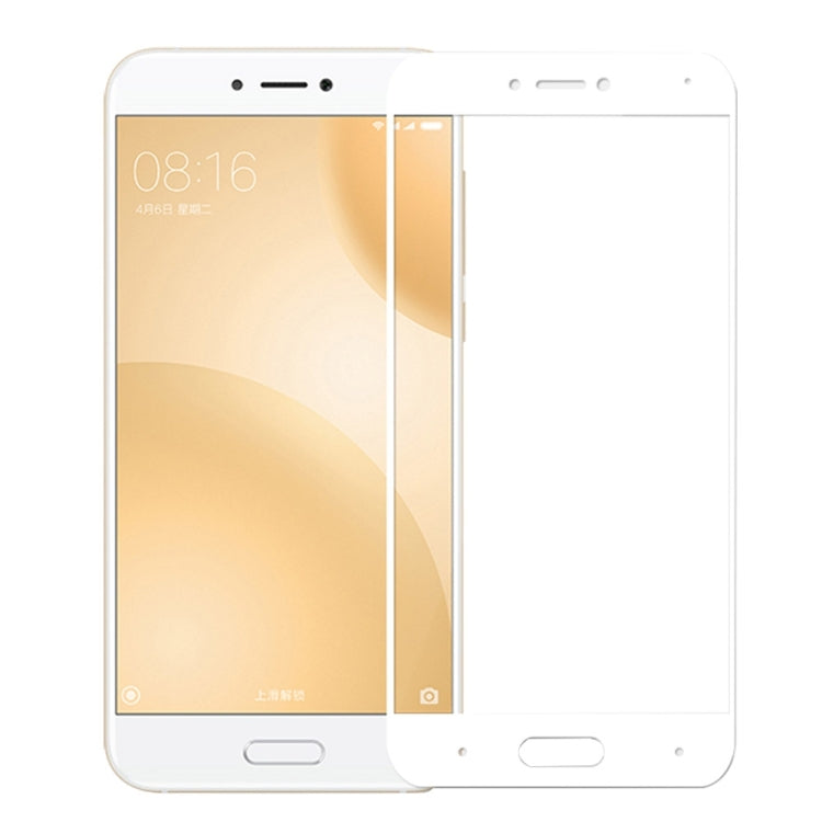 MOFI Xiaomi Mi 5c 0.3mm 9H Hardness 2.5D Explosion-proof Full Screen Tempered Glass Screen Film(White) -  by MOFI | Online Shopping South Africa | PMC Jewellery | Buy Now Pay Later Mobicred