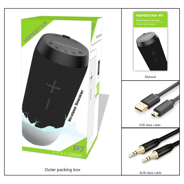HOPESTAR P7 Mini Portable Rabbit Wireless Bluetooth Speaker, Built-in Mic, Support AUX / Hand Free Call / FM / TF(Blue) - free shipping - PMC Jewellery - Order now!