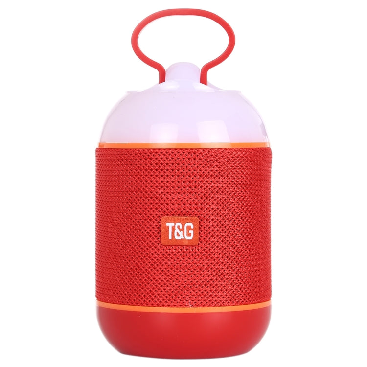 T&G TG605 Portable Stereo Wireless Bluetooth V5.0 Speaker, Built-in Mic, Support Hands-free Calls & TF Card & U Disk & AUX Audio & FM(Red) - Desktop Speaker by T&G | Online Shopping South Africa | PMC Jewellery | Buy Now Pay Later Mobicred