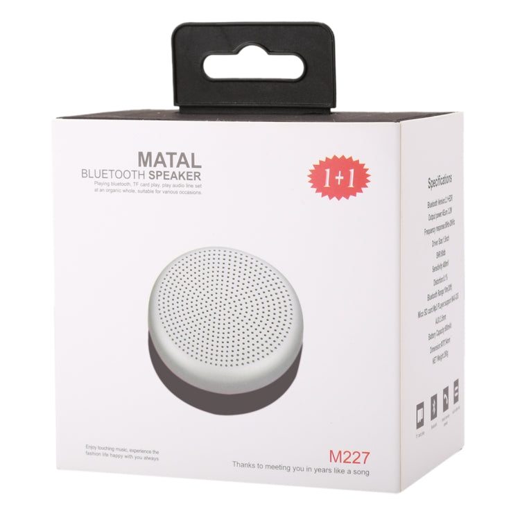 M227 Multifunctional Card Music Playback Bluetooth Speaker, Support Handfree Call & TF Card & AUX Audio Function(Black) - Desktop Speaker by PMC Jewellery | Online Shopping South Africa | PMC Jewellery | Buy Now Pay Later Mobicred