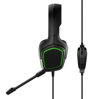 IPEGA PG-R006 Computer Games Wired Headset Noise Reduction Headphones with Mic for Sony PS4 / Nintendo Switch Lite / PC / Phones(Green) - Multimedia Headset by ipega | Online Shopping South Africa | PMC Jewellery | Buy Now Pay Later Mobicred