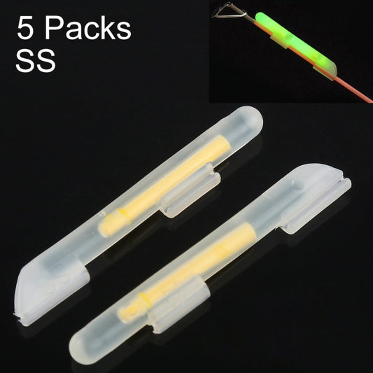 5 Packs OCEAN SUN Clip-On Luminous Float Night Fishing Light Stick, SS, Fits Rod Tip 0.6-1.4mm - Fishing Float by PMC Jewellery | Online Shopping South Africa | PMC Jewellery | Buy Now Pay Later Mobicred