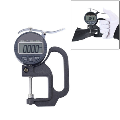 0-25mm Range 30mm Probe Digital Display Micrometer Thickness Gauge - Coating Thickness Gauge by PMC Jewellery | Online Shopping South Africa | PMC Jewellery | Buy Now Pay Later Mobicred