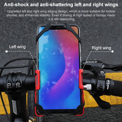 GUB P10 Aluminum Bike Phone Holder(Titanium Color) - Holders by GUB | Online Shopping South Africa | PMC Jewellery | Buy Now Pay Later Mobicred