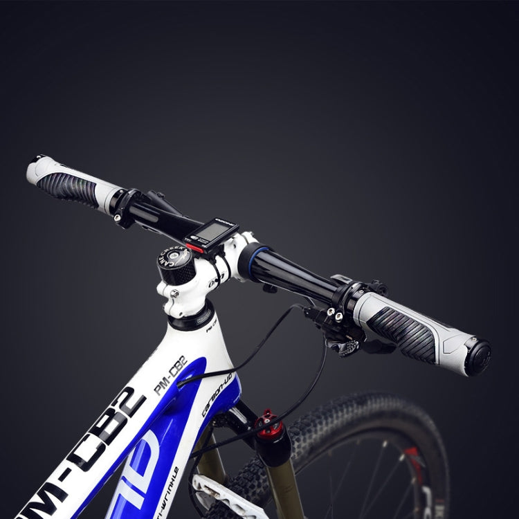 PROMEND GR-504 1 Pair TPR Ergonomic Ball Bicycle Grip Cover (Black Grey) - Bicycle Grips by PROMEND | Online Shopping South Africa | PMc TechLife | Buy Now Pay Later Mobicred