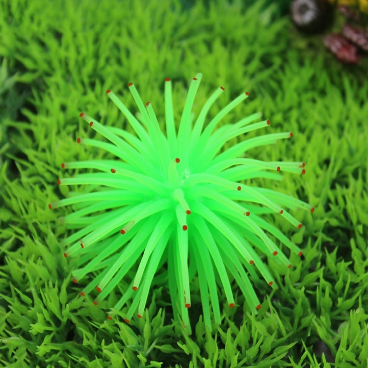 Aquarium Articles Decoration TPR Simulation Sea Urchin Ball Coral with Point, Size: M, Diameter: 10cm(Green) - free shipping - PMc TechLife - Order now!