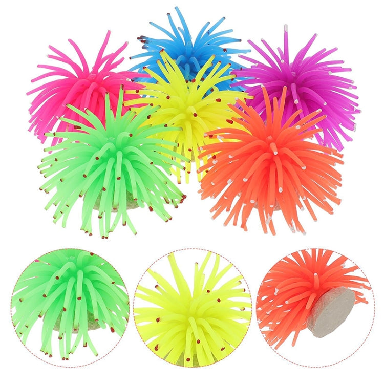 Aquarium Articles Decoration TPR Simulation Sea Urchin Ball Coral with Point, Size: L, Diameter: 13cm(Green) - free shipping - PMc TechLife - Order now!