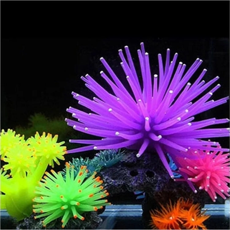 Aquarium Articles Decoration TPR Simulation Sea Urchin Ball Coral with Point, Size: L, Diameter: 13cm(Blue) - free shipping - PMc TechLife - Order now!