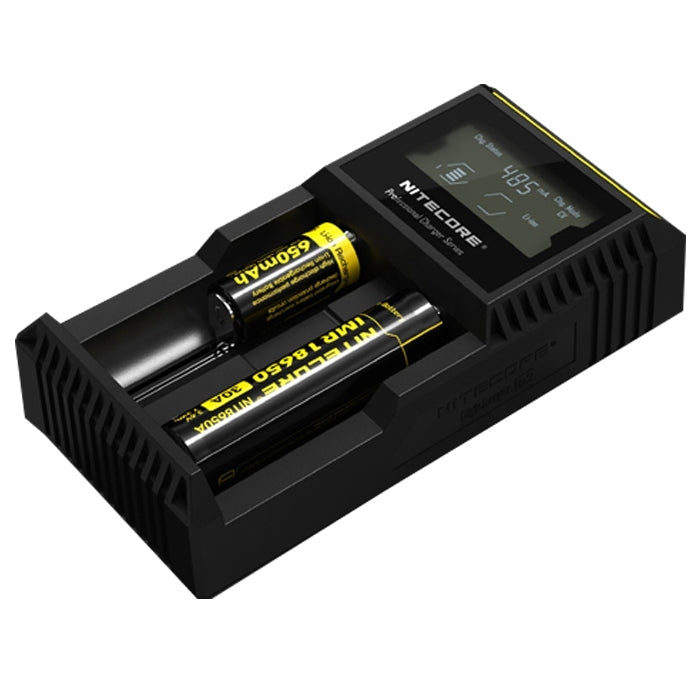 Nitecore D2 Intelligent Digi Smart Charger with LED Indicator for 14500, 16340 (RCR123), 18650, 22650, 26650, Ni-MH and Ni-Cd (AA, AAA) Battery - Charger & Converter by PMC Jewellery | Online Shopping South Africa | PMC Jewellery | Buy Now Pay Later Mobicred