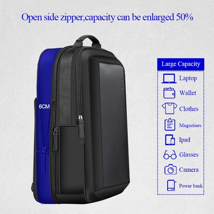 Bopai 751-006551 Large Capacity Business Casual Breathable Laptop Backpack with External USB Interface, Size: 30 x 12 x 44cm(Black) - Backpack by Bopai | Online Shopping South Africa | PMC Jewellery | Buy Now Pay Later Mobicred