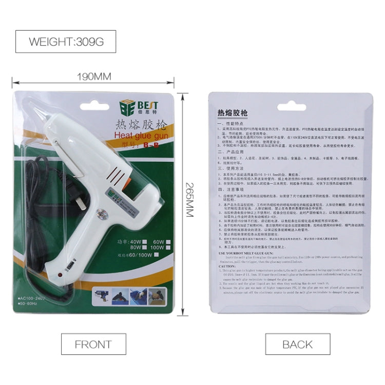 BEST-B-B AC 220V Hot Pneumatic Glue Gun - Hot Melt Glue Gun by BEST | Online Shopping South Africa | PMC TechLife | Buy Now Pay Later Mobicred