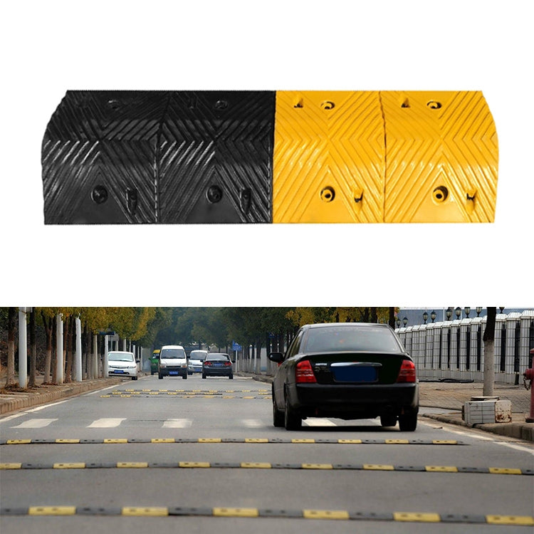 Herringbone Rubber Speed Bump, Size: 100x35x7cm - Speed Bumps by PMC Jewellery | Online Shopping South Africa | PMC Jewellery