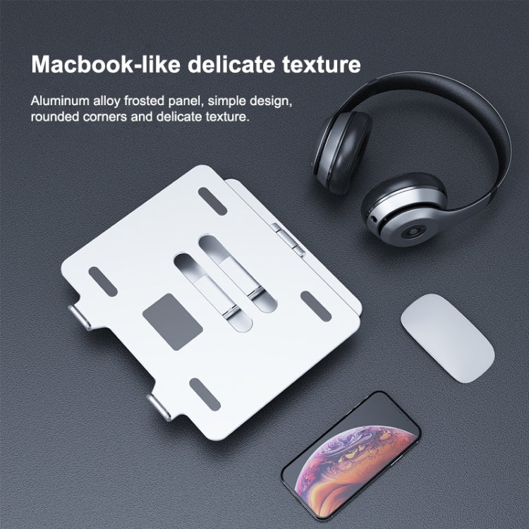 ORICO LST-4A Multi-function Aluminum Alloy Laptop Notebook Heightening Folding Stand Holder - free shipping - PMC Jewellery - Order now!