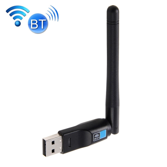 2 in 1 Bluetooth 4.0 + 150Mbps 2.4GHz USB WiFi Wireless Adapter with 2D1 External Antenna - Wireless Routers by PMC Jewellery | Online Shopping South Africa | PMC Jewellery | Buy Now Pay Later Mobicred