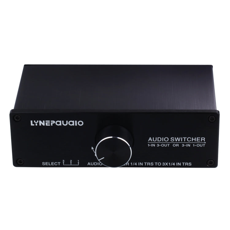 B833 Passive Speaker Stereo Switch Loudspeaker,  1 Input and 3 Output or 3 Input and 1 Output (Black) -  by PMC Jewellery | Online Shopping South Africa | PMC Jewellery | Buy Now Pay Later Mobicred