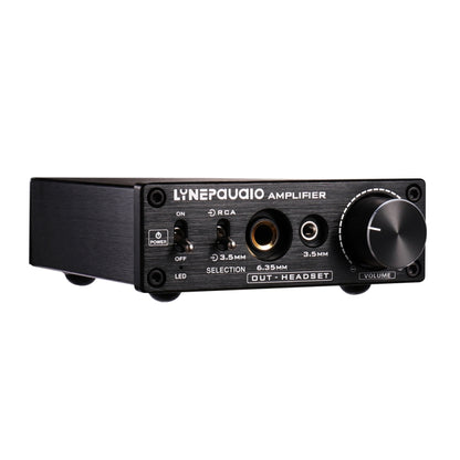 LINEPAUDIO B899 Pre-stage Stereo Signal Amplifier Booster Dual Sound Source Headphone Amplifier 2 in 3 out with Volume Control (Black) -  by PMC Jewellery | Online Shopping South Africa | PMC Jewellery | Buy Now Pay Later Mobicred