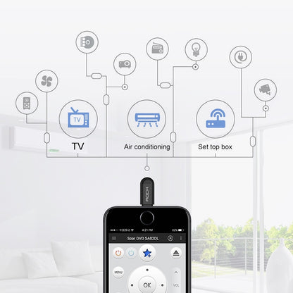 Easy to Control 3 Generation Mobile Phone Wireless Smart Remote Control for Apple universal mobile cloud remote control (Black) - Other Accessories by PMC Jewellery | Online Shopping South Africa | PMC Jewellery | Buy Now Pay Later Mobicred