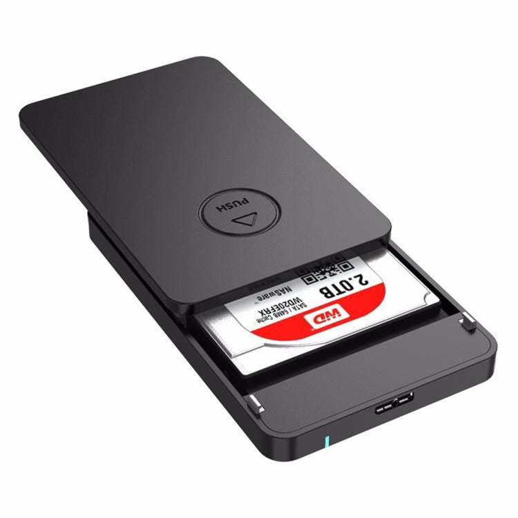 ORICO 2569S3 USB3.0 Micro-B External Hard Disk Box Storage Case for 9.5mm 2.5 inch SATA HDD / SSD(Black) - HDD Enclosure by ORICO | Online Shopping South Africa | PMC Jewellery | Buy Now Pay Later Mobicred