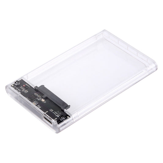 ORICO 2139U3-CR USB3.0 Transparent External Hard Disk Box Storage Case for 9.5mm 2.5 inch SATA HDD / SSD - HDD Enclosure by ORICO | Online Shopping South Africa | PMC Jewellery | Buy Now Pay Later Mobicred