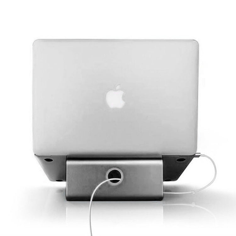 Aluminum Cooling Stand for Laptop, Suitable for Mac Air, Mac Pro,  iPad, and Other 11-17 inch Laptops (Grey) - Laptop Stand by PMC Jewellery | Online Shopping South Africa | PMC Jewellery | Buy Now Pay Later Mobicred