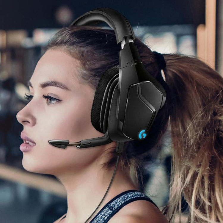 Logitech G633S Dolby 7.1 Surround Sound Stereo Colorful Lighting Noise Reduction Competition Gaming Wired Headset - Multimedia Headset by Logitech | Online Shopping South Africa | PMC Jewellery | Buy Now Pay Later Mobicred