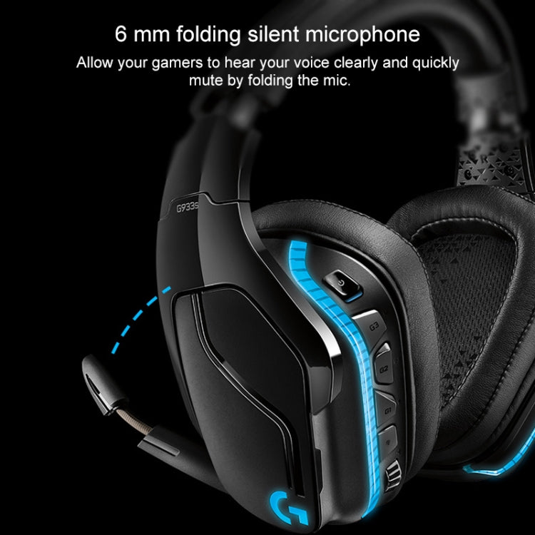 Logitech G933S Wireless Wired Dual-mode EarphoneDolby 7.1 Stereo Noise Reduction Competition Gaming Headset - Multimedia Headset by Logitech | Online Shopping South Africa | PMC Jewellery | Buy Now Pay Later Mobicred