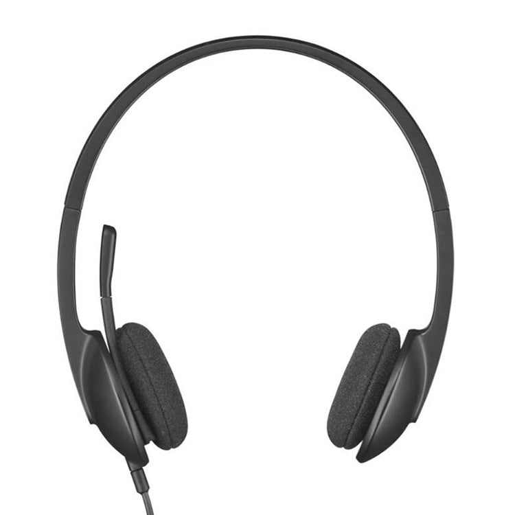 Logitech H340 Computer Office Education Training USB Interface Microphone Wired Headset - Multimedia Headset by Logitech | Online Shopping South Africa | PMC Jewellery | Buy Now Pay Later Mobicred