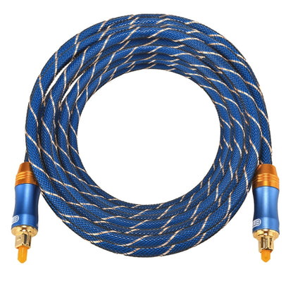 EMK LSYJ-A 5m OD6.0mm Gold Plated Metal Head Toslink Male to Male Digital Optical Audio Cable - Audio Optical Cables by EMK | Online Shopping South Africa | PMC Jewellery | Buy Now Pay Later Mobicred