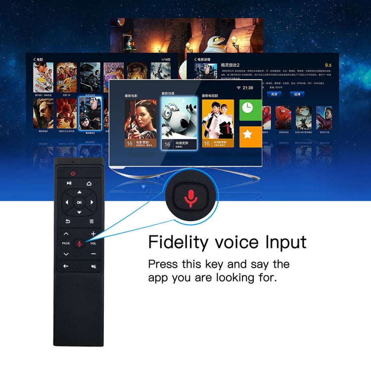 MT12 2.4G Air Mouse Remote Control with Fidelity Voice Input & IR Learning for PC & Android TV Box & Laptop & Projector - MINI PC Accessories & Gadgets by PMC Jewellery | Online Shopping South Africa | PMC Jewellery | Buy Now Pay Later Mobicred