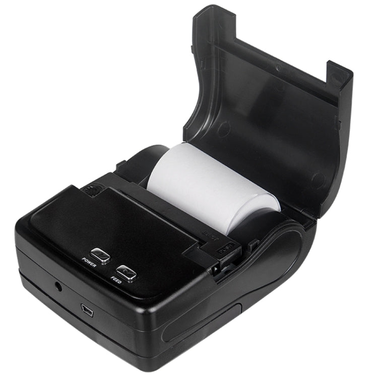 QS-5802 Portable 58mm Bluetooth Receipt 8-pin Matrix Printer(Black) - Printer by PMC Jewellery | Online Shopping South Africa | PMC Jewellery | Buy Now Pay Later Mobicred