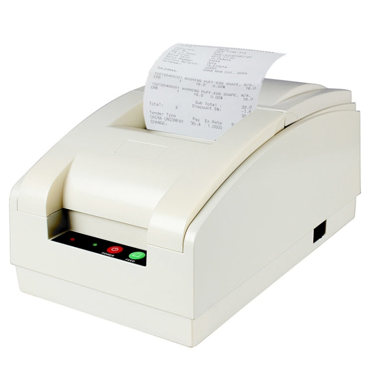 QS-7601 Portable 76mm Bluetooth Receipt 9-pin Matrix Printer(White) -  by PMC Jewellery | Online Shopping South Africa | PMC Jewellery | Buy Now Pay Later Mobicred