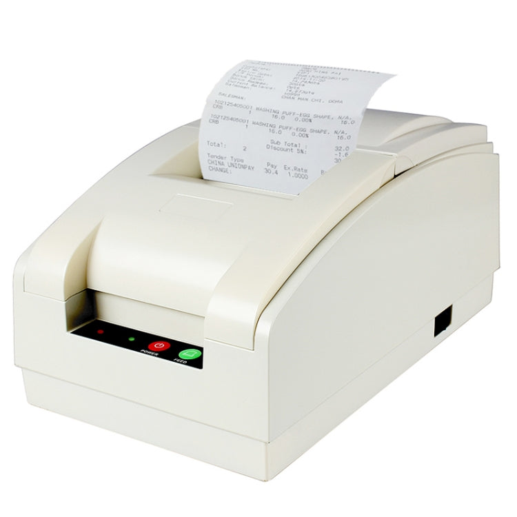 QS-7601 Portable 76mm Bluetooth Receipt 9-pin Matrix Printer(White) -  by PMC Jewellery | Online Shopping South Africa | PMC Jewellery | Buy Now Pay Later Mobicred