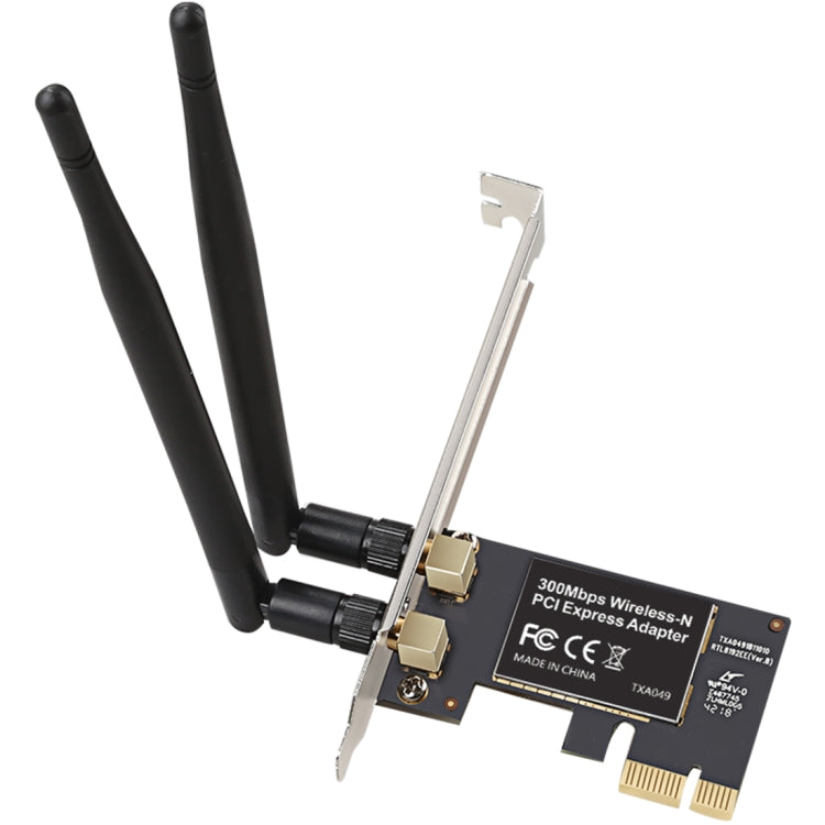 TXA049 Realtek 8192 PCI Express 300Mbps Wireless Network Card WiFi Adapter - Add-on Cards by PMC Jewellery | Online Shopping South Africa | PMC Jewellery | Buy Now Pay Later Mobicred