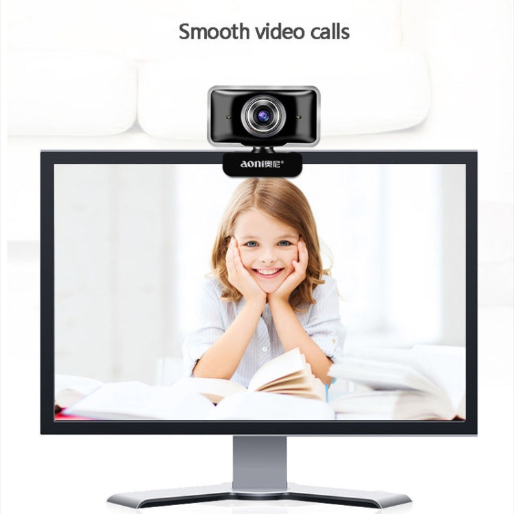 aoni C11 720P 150-degree Wide-angle Manual Focus HD Computer Camera with Microphone - HD Camera by PMC Jewellery | Online Shopping South Africa | PMC Jewellery | Buy Now Pay Later Mobicred