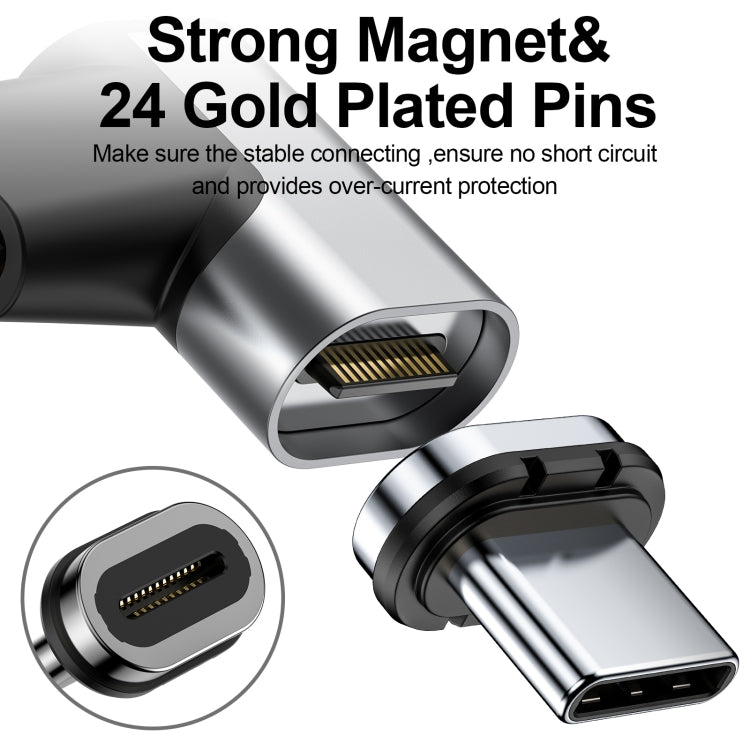 Gold Plated Pins USB-C / Type-C Magnetic Adapter - Cable & Adapters by PMC Jewellery | Online Shopping South Africa | PMC Jewellery | Buy Now Pay Later Mobicred