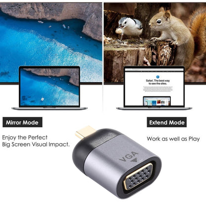 Type-C Male To VGA DB15P Female Adapter - VGA Converter by PMC Jewellery | Online Shopping South Africa | PMC Jewellery | Buy Now Pay Later Mobicred