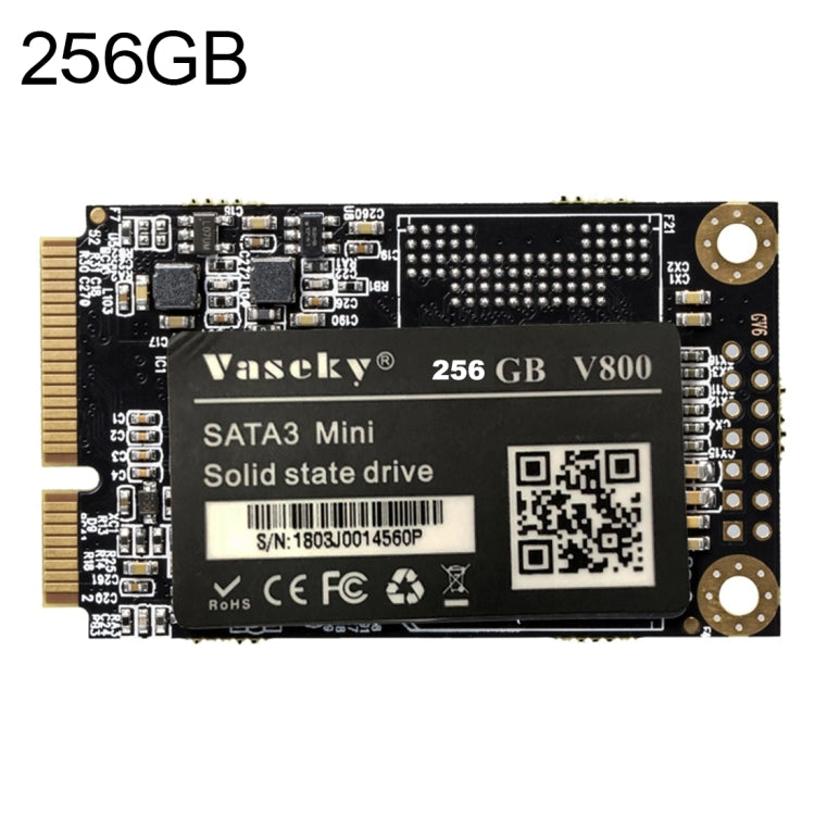 Vaseky V800 256GB 1.8 inch SATA3 Mini Internal Solid State Drive MSATA SSD Module for Laptop - Solid State Drives by Vaseky | Online Shopping South Africa | PMC Jewellery | Buy Now Pay Later Mobicred