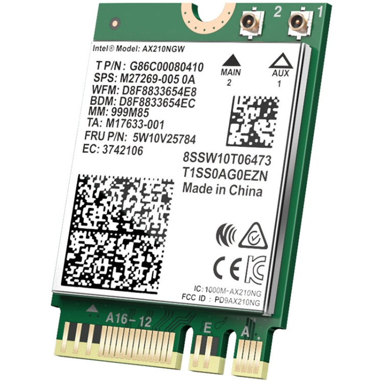 COMFAST AX210 vPro-M 5374Mbps Bluetooth 5.2 Tri-band Wireless Network Card - free shipping - PMC Jewellery - Order now!
