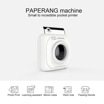 PAPERANG P1 Portable ABS Bluetooth 4.0 Printer Thermal Photo Phone Wireless Connection Printer - Printer by PMC Jewellery | Online Shopping South Africa | PMC Jewellery | Buy Now Pay Later Mobicred