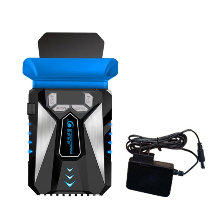Ice Troll 5 COOLCOLD Portable Laptop Cooling Fan Air Cooler Speed Adjustable High Performance Notebook Fan Cooler Controller, AC 220V(Black) - free shipping - PMC Jewellery - Order now!