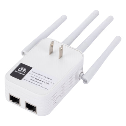 ZX-R08 300Mbps 2.4G WiFi Repeater Signal Amplifier, US Plug - Wireless Routers by PMC Jewellery | Online Shopping South Africa | PMC Jewellery | Buy Now Pay Later Mobicred