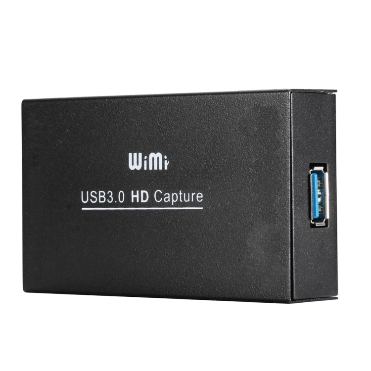 WIMI EC288 USB 3.0 HDMI 1080P Video Capture Device Stream Box, No Need Install Driver (Black) - Video Capture Solutions by PMC Jewellery | Online Shopping South Africa | PMC Jewellery | Buy Now Pay Later Mobicred