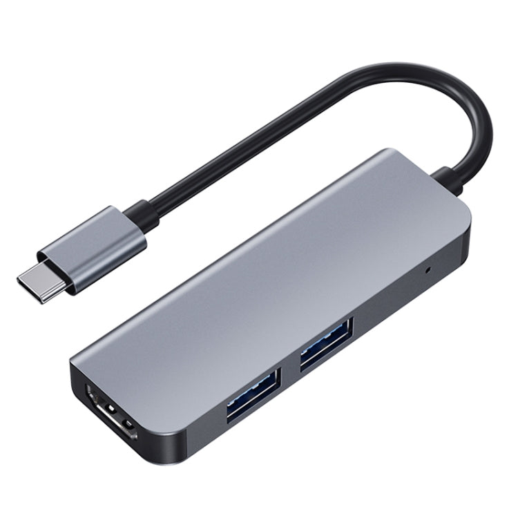 2008N 3 In 1 USB 3.0 x2 + HDMI Multi-function Intelligent Type-C / USB-C HUB Docking Station - USB HUB by PMC Jewellery | Online Shopping South Africa | PMC Jewellery | Buy Now Pay Later Mobicred