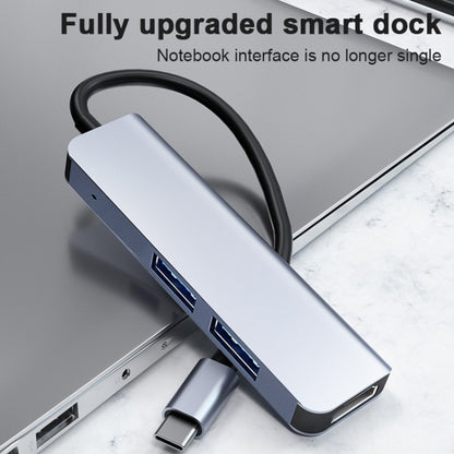 2008N 3 In 1 USB 3.0 x2 + HDMI Multi-function Intelligent Type-C / USB-C HUB Docking Station - USB HUB by PMC Jewellery | Online Shopping South Africa | PMC Jewellery | Buy Now Pay Later Mobicred