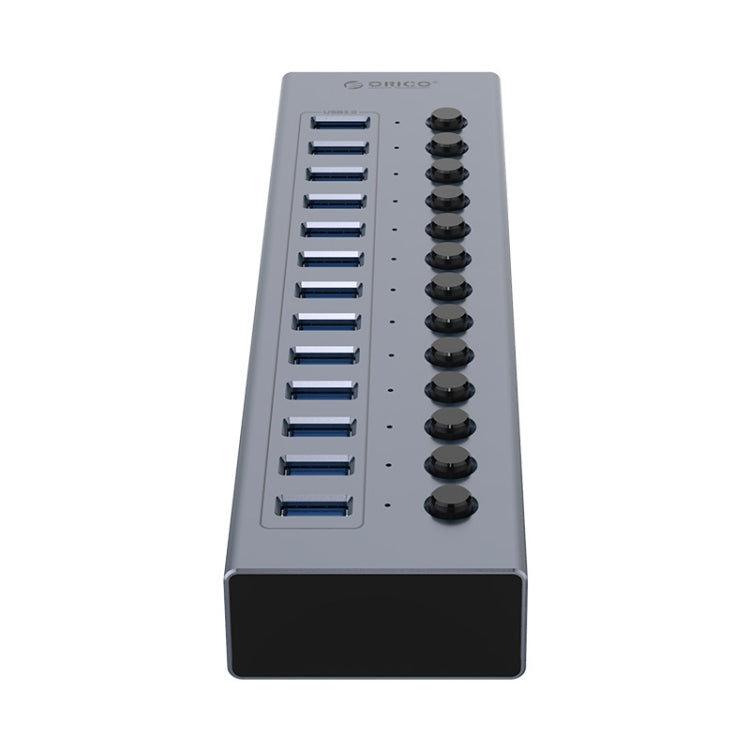 ORICO BT2U3-13AB-GY-BP Multi-Ports Individual Switches HUB, US Plug - USB 3.0 HUB by ORICO | Online Shopping South Africa | PMC Jewellery | Buy Now Pay Later Mobicred