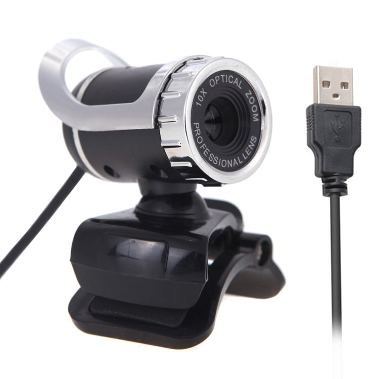 A859 480 Pixels HD 360 Degree WebCam USB 2.0 PC Camera with Sound Absorption Microphone for Computer PC Laptop, Cable Length: 1.4m - HD Camera by PMC Jewellery | Online Shopping South Africa | PMC Jewellery | Buy Now Pay Later Mobicred