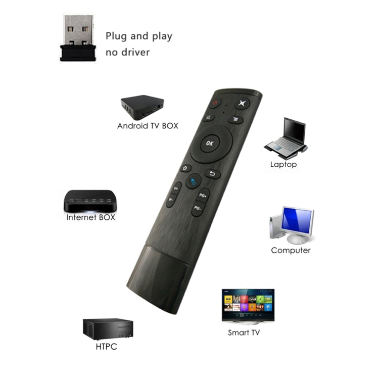 Q5 2.4G RF 3D Brushed Fashion Somatosensory Universal Air Mouse Remote Controller - Universal by PMC TechLife | Online Shopping South Africa | PMC TechLife | Buy Now Pay Later Mobicred