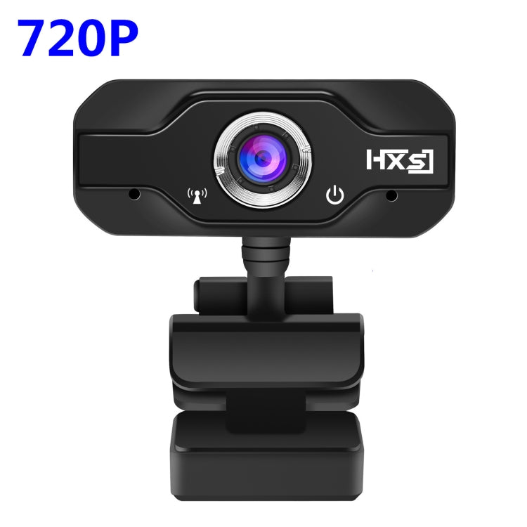 HXSJ S50 30fps 100 Megapixel 720P HD Webcam for Desktop / Laptop / Smart TV, with 10m Sound Absorbing Microphone, Cable Length: 1.4m - HD Camera by HXSJ | Online Shopping South Africa | PMC Jewellery | Buy Now Pay Later Mobicred