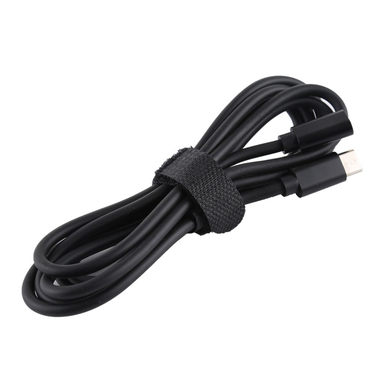 Type-C / USB-C Male to Female Power Adapter Charger Cable, Length: 1m(Black) - Universal Power Adapter by PMC Jewellery | Online Shopping South Africa | PMC Jewellery | Buy Now Pay Later Mobicred